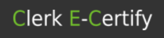 Clerk E-Certify